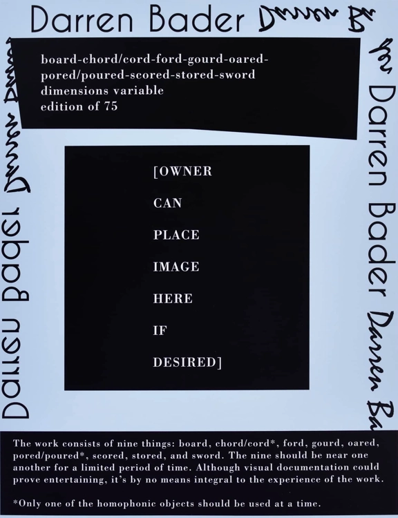 Calder in France, limited edition including original artwork_Darren Bader
