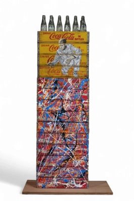 work_image_Andy Warhol sprays on Coke crates 2021_PAKPOOM SILAPHAN