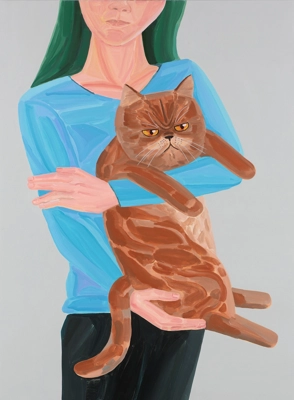 work_image_Woman with cat (exotic)_Seokmee Noh