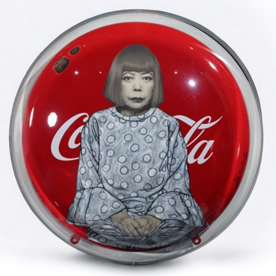 work_image_Yayoi The Polka Dots on Coke Buttons 2021_PAKPOOM SILAPHAN